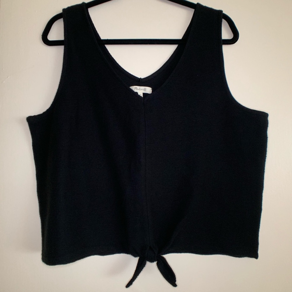 Madewell Sleeveless Crop Top